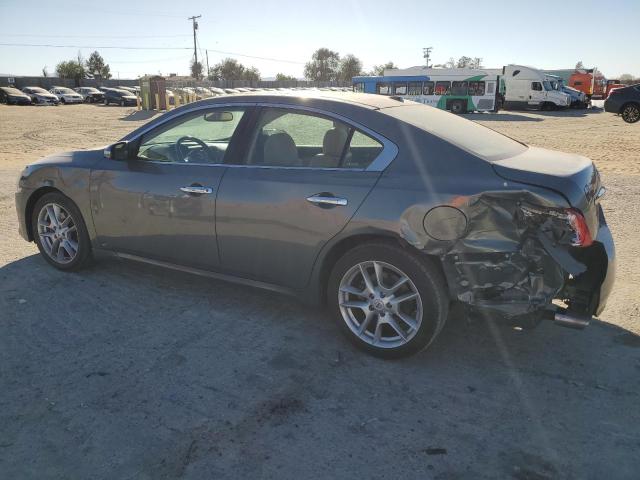 1N4AA5AP7AC835769 - 2010 NISSAN MAXIMA S GRAY photo 2