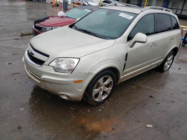 3GNAL4EK2ES672601 - 2014 CHEVROLET CAPTIVA LTZ CREAM photo 1