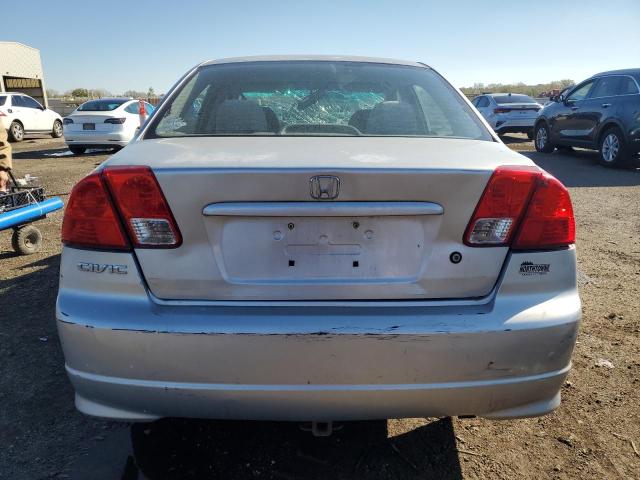 2HGES16384H630083 - 2004 HONDA CIVIC DX VP SILVER photo 6