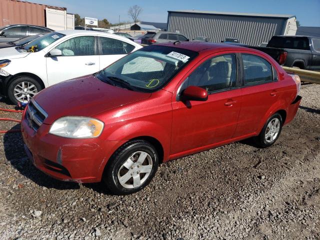 KL1TD5DE2BB237074 - 2011 CHEVROLET AVEO LS RED photo 1