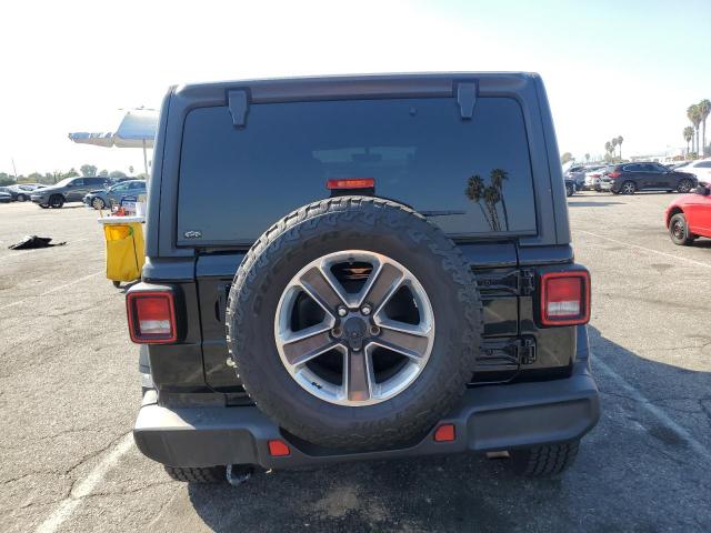 1C4HJXEGXKW630140 - 2019 JEEP WRANGLER U SAHARA BLACK photo 6