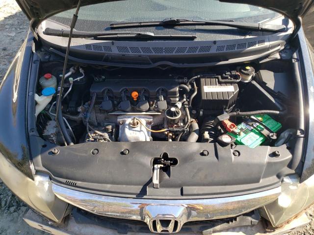 2HGFA1F91AH525795 - 2010 HONDA CIVIC EXL შავი ფოტო 11