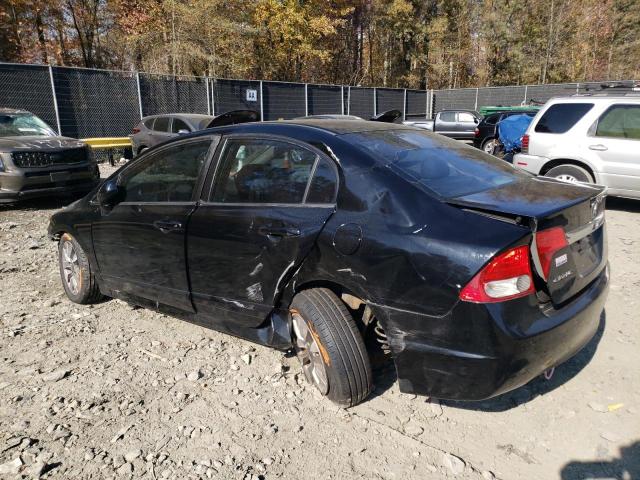 2HGFA1F91AH525795 - 2010 HONDA CIVIC EXL შავი ფოტო 2