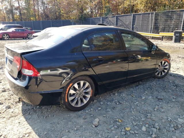 2HGFA1F91AH525795 - 2010 HONDA CIVIC EXL შავი ფოტო 3