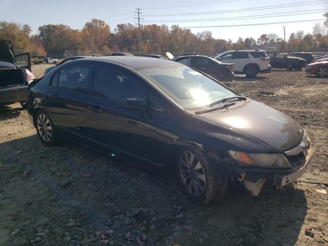 2HGFA1F91AH525795 - 2010 HONDA CIVIC EXL შავი ფოტო 4