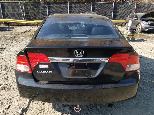 2HGFA1F91AH525795 - 2010 HONDA CIVIC EXL შავი ფოტო 6