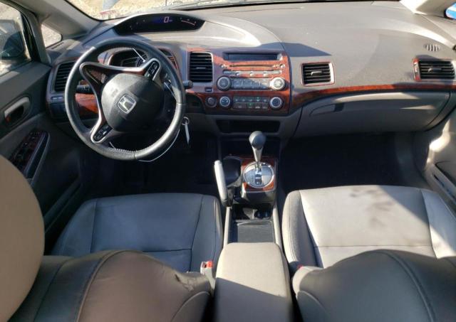 2HGFA1F91AH525795 - 2010 HONDA CIVIC EXL შავი ფოტო 8