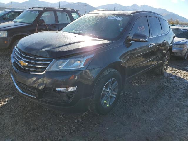 1GNKRGKD9HJ145669 - 2017 CHEVROLET TRAVERSE LT CHARCOAL photo 1