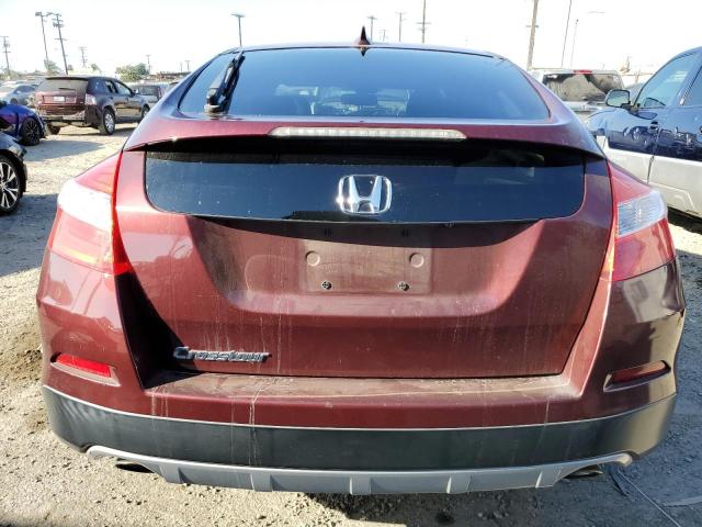 5J6TF3H59DL004723 - 2013 HONDA CROSSTOUR EXL BURGUNDY photo 6