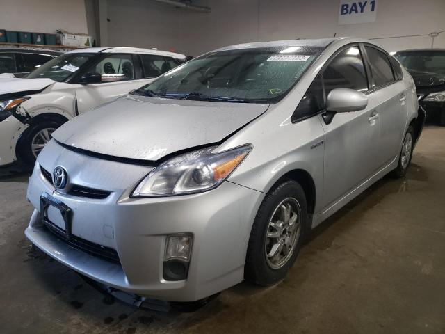 JTDKN3DU4B5352917 - 2011 TOYOTA PRIUS SILVER photo 1