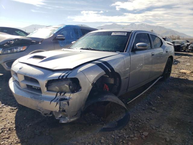 2B3LA73W97H652531 - 2007 DODGE CHARGER SRT-8 SILVER photo 1