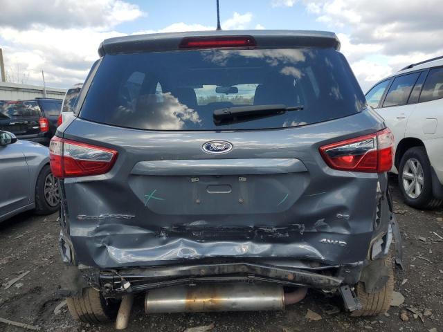 MAJ6S3GLXKC258796 - 2019 FORD ECOSPORT SE GRAY photo 6