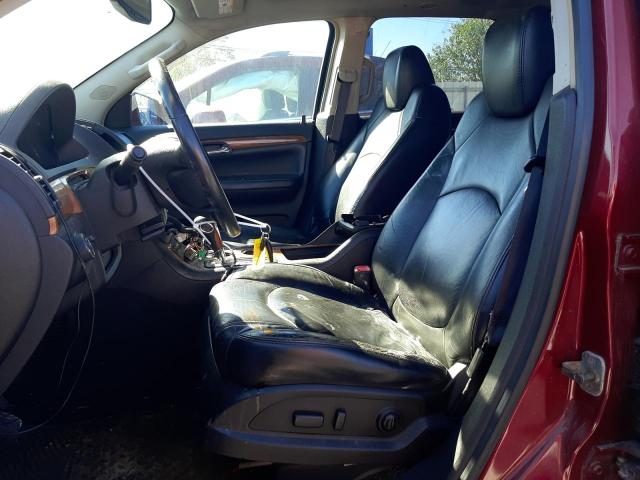 5GZEV23D39J148019 - 2009 SATURN OUTLOOK XR წითელი ფოტო 7