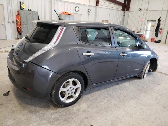 1N4AZ0CP5DC401511 - 2013 NISSAN LEAF S GRAY photo 3