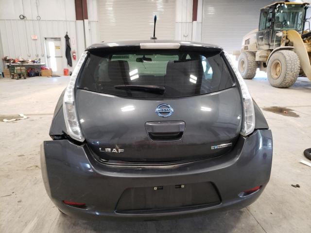 1N4AZ0CP5DC401511 - 2013 NISSAN LEAF S GRAY photo 6