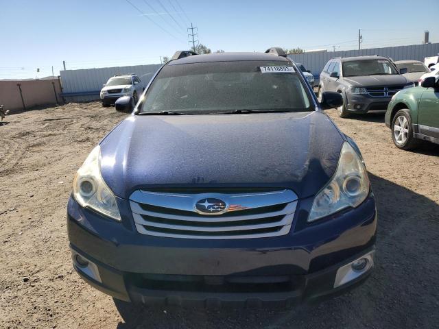 4S4BRCGC7B3375073 - 2011 SUBARU OUTBACK 2.5I PREMIUM BLUE photo 5