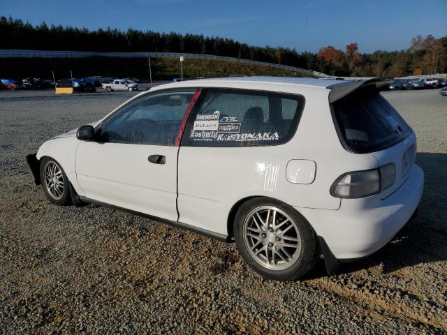 2HGEH2364NH552938 - 1992 HONDA CIVIC VX WHITE photo 2