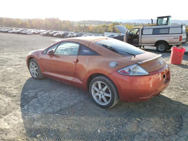 4A3AK34T76E007430 - 2006 MITSUBISHI ECLIPSE GT ORANGE photo 2