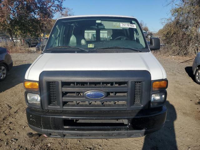 1FTNE14W18DA94843 - 2008 FORD ECONOLINE E150 VAN WHITE photo 5