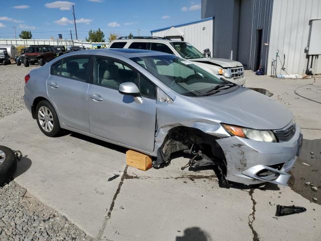 19XFB2F91CE337584 - 2012 HONDA CIVIC EXL ვერცხლისფერი ფოტო 4