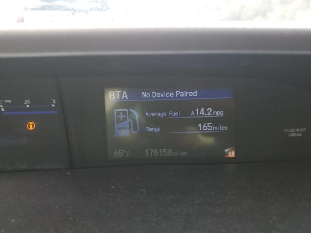 19XFB2F91CE337584 - 2012 HONDA CIVIC EXL ვერცხლისფერი ფოტო 9