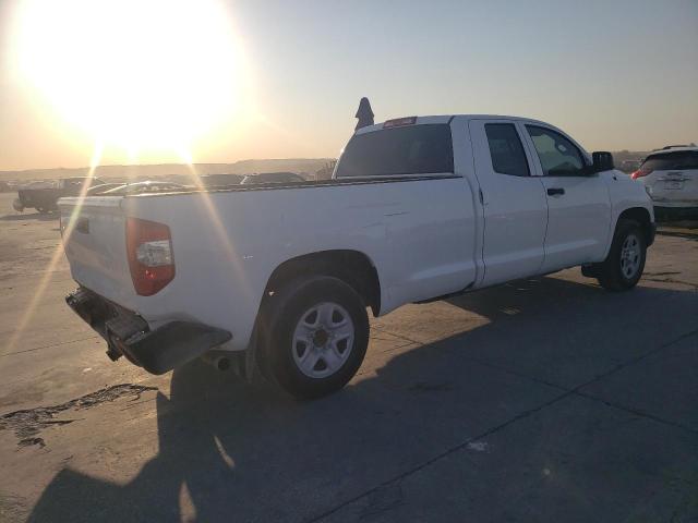 5TFTY5F14JX009991 - 2018 TOYOTA TUNDRA DOUBLE CAB SR WHITE photo 3