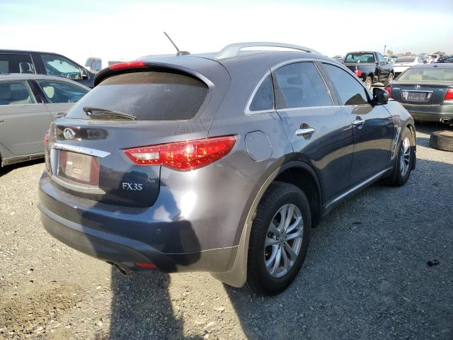 JNRAS18W39M152891 - 2009 INFINITI FX35 GRAY photo 3