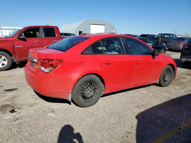 1G1PA5SH2F7173913 - 2015 CHEVROLET CRUZE LS RED photo 3