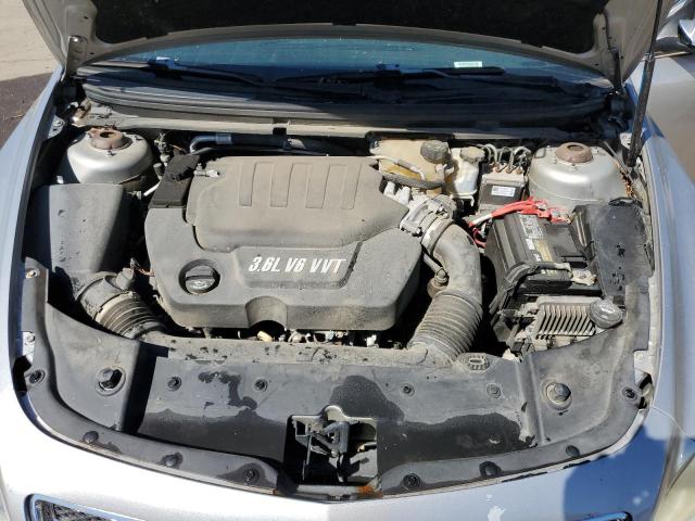 1G1ZK57758F257299 - 2008 CHEVROLET MALIBU LTZ ვერცხლისფერი ფოტო 11