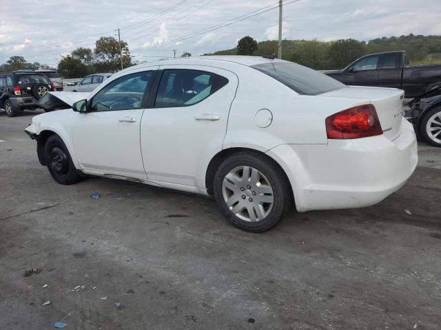 1C3CDZAG7DN721284 - 2013 DODGE AVENGER SE WHITE photo 2