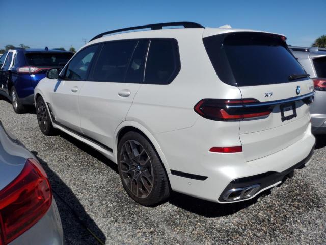 5UX33EM07P9P54139 - 2023 BMW X7 M60I WHITE photo 2