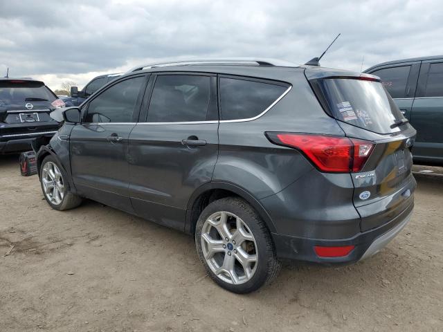 1FMCU9J94KUA39247 - 2019 FORD ESCAPE TITANIUM GRAY photo 2