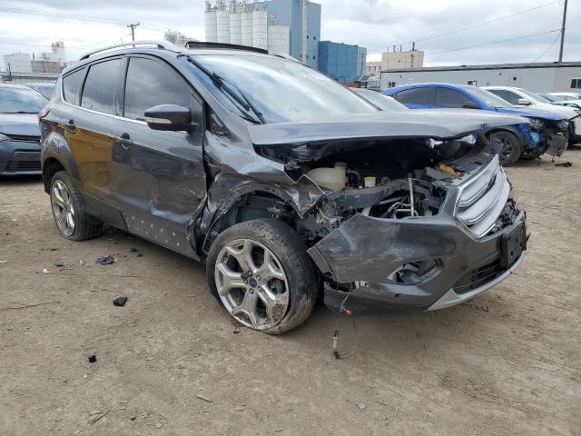 1FMCU9J94KUA39247 - 2019 FORD ESCAPE TITANIUM GRAY photo 4