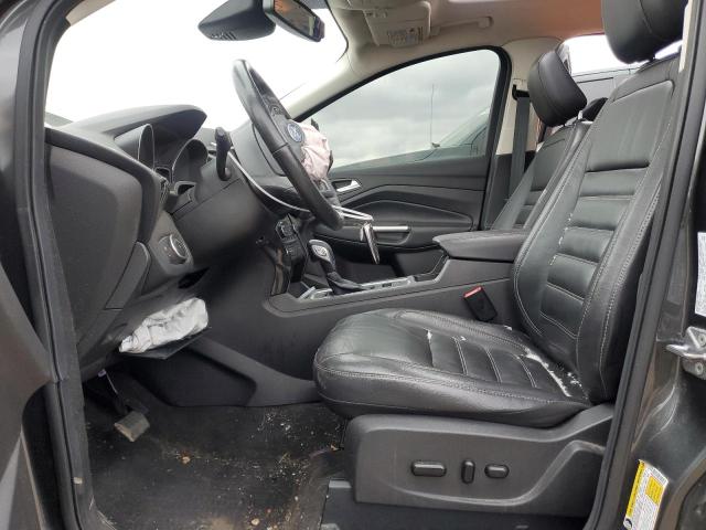 1FMCU9J94KUA39247 - 2019 FORD ESCAPE TITANIUM GRAY photo 7