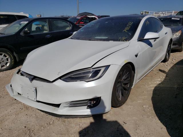 5YJSA1E21JF278138 - 2018 TESLA MODEL S Սպիտակ լուսանկար 1