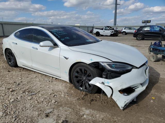 5YJSA1E21JF278138 - 2018 TESLA MODEL S Սպիտակ լուսանկար 4