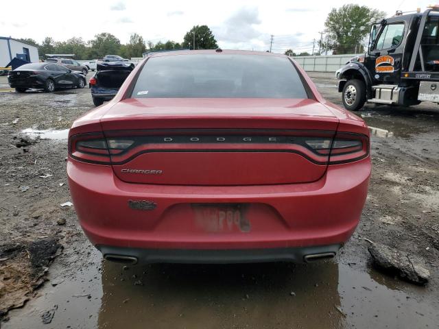 2C3CDXBG4FH729311 - 2015 DODGE CHARGER SE RED photo 6