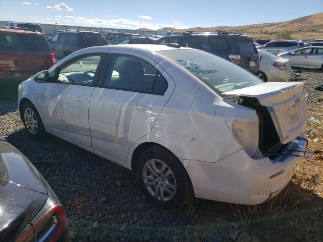 1G1JB5SB0K4148048 - 2019 CHEVROLET SONIC LS WHITE photo 2