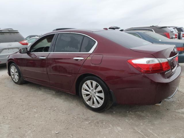 1HGCR3F90EA000593 - 2014 HONDA ACCORD TOURING BURGUNDY photo 2