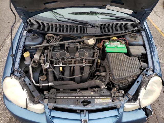 1B3ES56C72D659687 - 2002 DODGE NEON ES BLUE photo 11