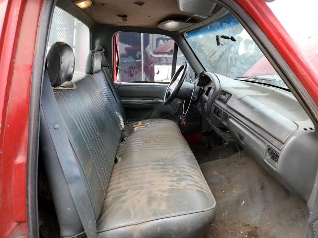 1FTHF25M3PNA93098 - 1993 FORD F250 RED photo 7