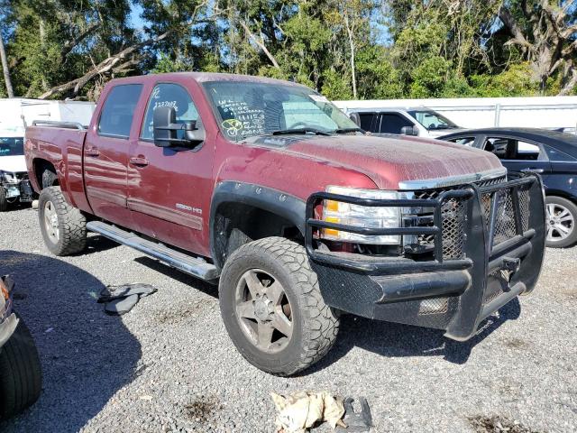 1GC1KYE8XDF111153 - 2013 CHEVROLET SILVERADO K2500 HEAVY DUTY LTZ BURGUNDY photo 4