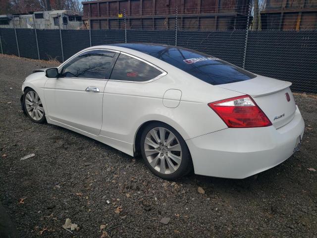 1HGCS22869A003502 - 2009 HONDA ACCORD EXL WHITE photo 2