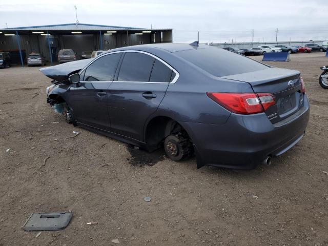 4S3BNEN66H3022499 - 2017 SUBARU LEGACY 3.6R LIMITED CHARCOAL photo 2