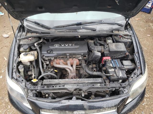 JTKDE177970164037 - 2007 TOYOTA SCION TC შავი ფოტო 11