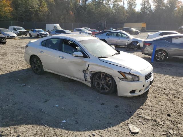 1N4AA5APXDC812037 - 2013 NISSAN MAXIMA S WHITE photo 4