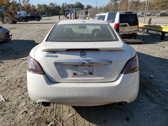 1N4AA5APXDC812037 - 2013 NISSAN MAXIMA S WHITE photo 6