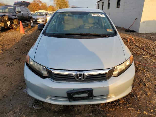 19XFB2F55CE014667 - 2012 HONDA CIVIC LX SILVER photo 5