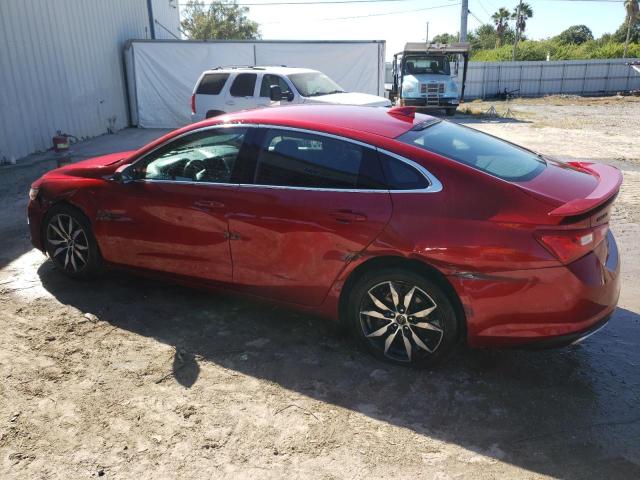 1G1ZG5ST1MF010247 - 2021 CHEVROLET MALIBU RS RED photo 2