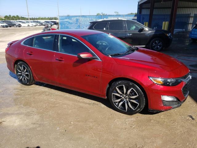 1G1ZG5ST1MF010247 - 2021 CHEVROLET MALIBU RS RED photo 4